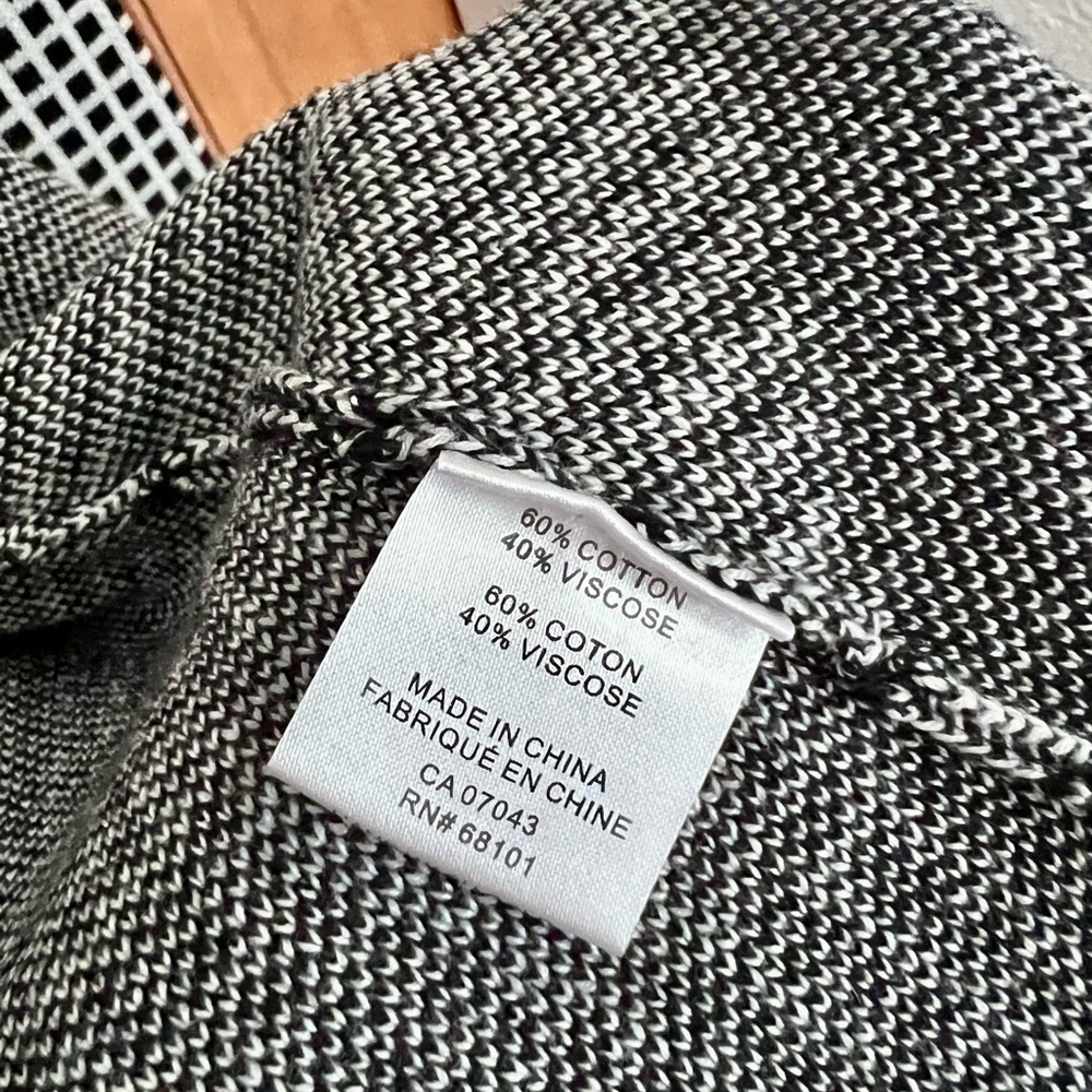 Belldini Monochrome Geometric Cardigan - Picture 2 of 5